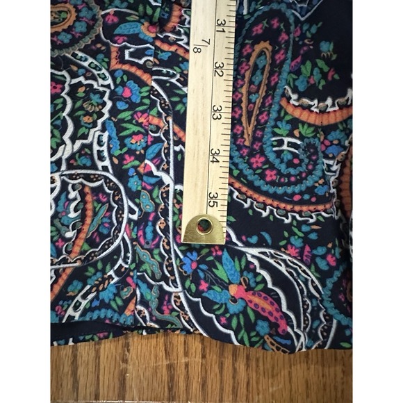 Anthropologie Maeve Womens Multicolor Maplewood Paisley Long Sleeve Dress Size S - Picture 11 of 11